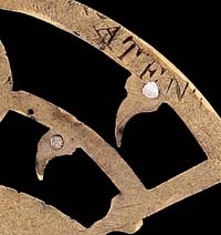detail of astrolabe MHS inv. 47714
