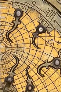 detail of astrolabe MHS inv. 53556