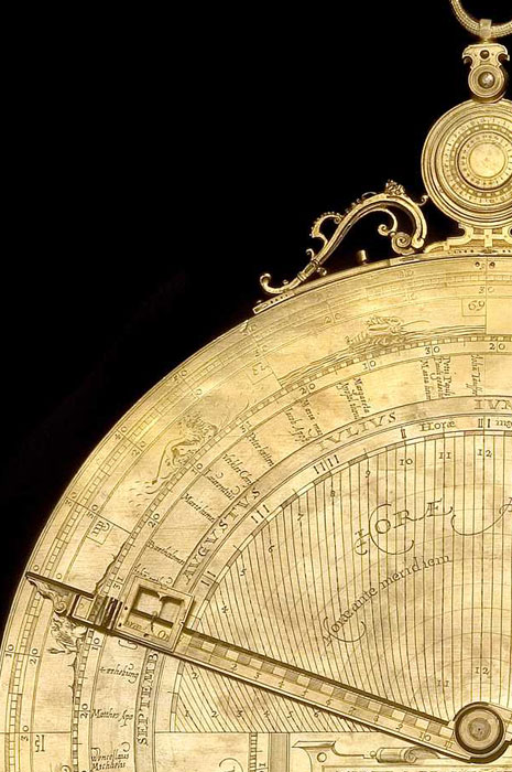 Closeup of Astrolabe, by Erasmus Habermel, Prague?, c.1590 (Inv. 38097)