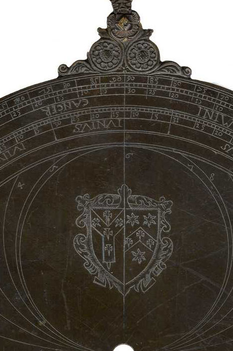 Closeup of Astrolabe, by Georg Hartmann, Nuremberg, 1527   (Inv. 38642)