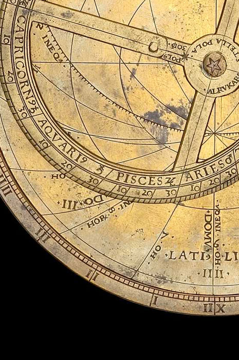 Closeup of Astrolabe, by Johannes Wagner, Nuremberg, 1538  (Inv. 40443)