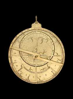 astrolabe, inventory number 41468 from Paris (?), ca. 1400