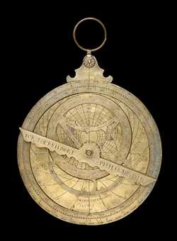 astrolabe, inventory number 45975 from Paris (?), 1595
