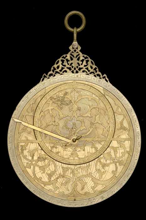 Full image of Astrolabe with Volvelle, 1613? (Inv. 47367)