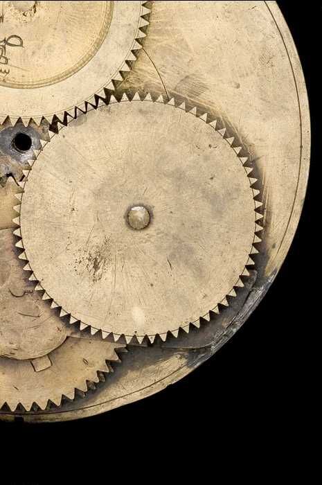 Closeup of Astrolabe with Geared Calendar, by Muhammad b. Abi Bakr, Isfahan, 1221/2   (Inv. 48213)
