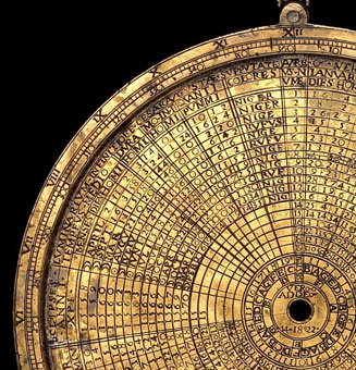 astrolabe, inventory number 48892 from Zaragosa, 1558 astrolabe, inventory number 48892 from Zaragosa, 1558