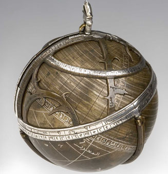 astrolabe, inventory number 49687 from Syria (?), 1480/1 (A. H. 885)