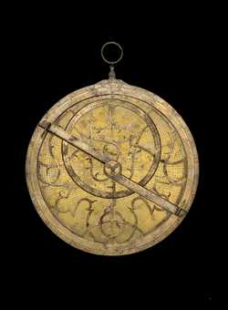 astrolabe, inventory number 49726 from France (?), ca. 1570