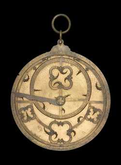 astrolabe, inventory number 50769 from Sicily (?), 14th century