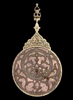 astrolabe, inventory number 54545 from Persia (?), 20th century