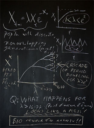 Blackboard by Robert May.