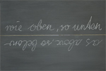 Blackboard by Richard Wentworth.