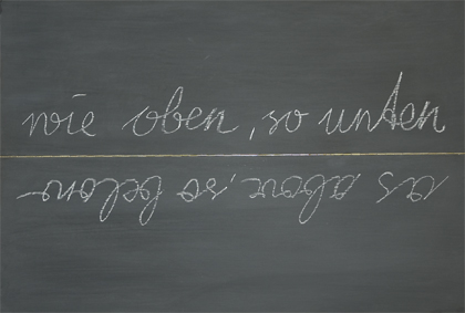 Blackboard by Richard Wentworth.