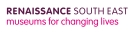 Renaissance South East logo - museums for changing lives