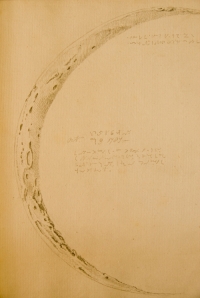John Russell lunar drawing, 1787