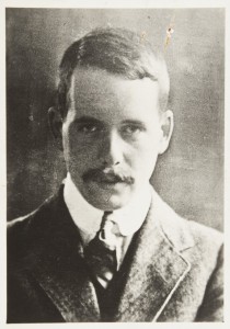 Harry in his prime: posed portrait of Henry Moseley, c.1914