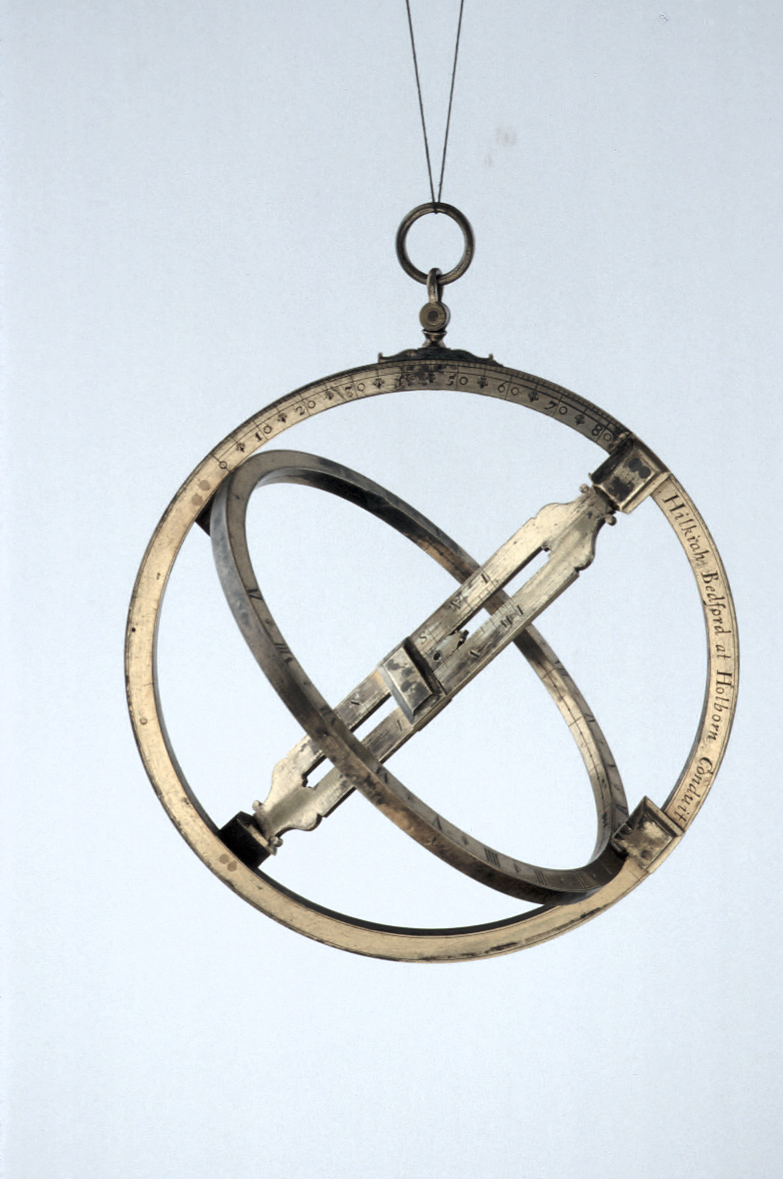 preview image for Equinoctial Ring Dial with Quadrant, by Hilkiah Bedford, London, Late 17th Century