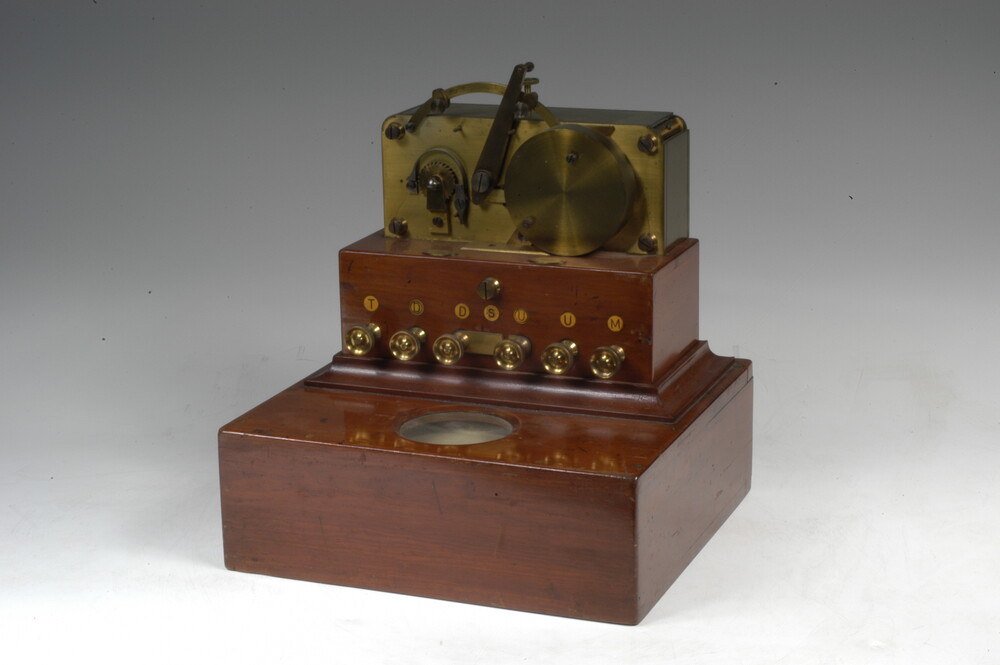 preview image for Ink-Writer, drawers and spool of paper, by General Post Office, English, c. 1900
