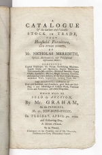 Nicholas Meredith, instrument maker, 1793