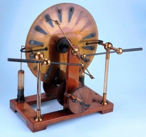 Picture of a Wimshurst Machine from the Museum's collections 