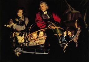 Painting of 'The Orrery' by Joseph Wright of Derby 