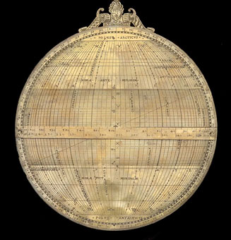 astrolabe, inventory number 32378 from Paris, 1551