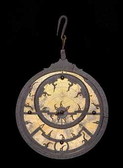 astrolabe, inventory number 34314 from North Africa, early 18th century