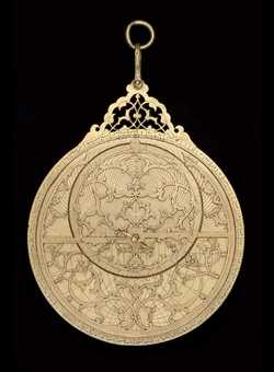 astrolabe, inventory number 34611 from India (?), ca. 1600