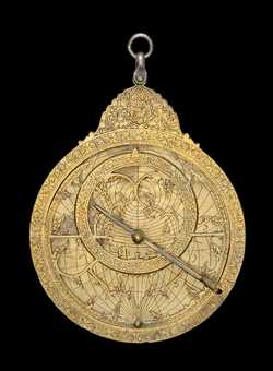 astrolabe, inventory number 36247 from Persia, early 18th century
