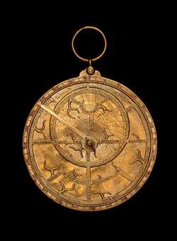 astrolabe, inventory number 36338 from Europe, late 14th century
