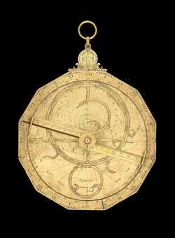 astrolabe, inventory number 37297 from Germany, ca. 1585