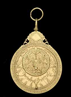astrolabe, inventory number 37321 from Iṣfahān, ca.1715