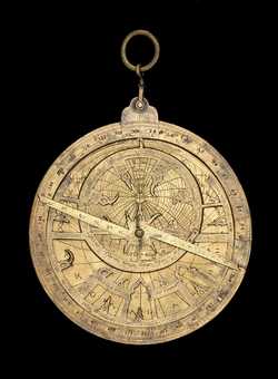 astrolabe, inventory number 37878 from Spain, ca. 1260