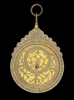 astrolabe, inventory number 37940 from Persia, early 18th century