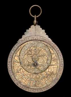 astrolabe, inventory number 39063 from Persia, 1481/2