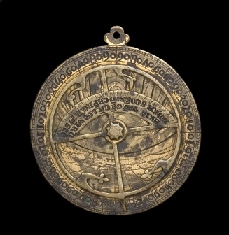 astrolabe, inventory number 40829 from Sicily, ca. 1300 (?)