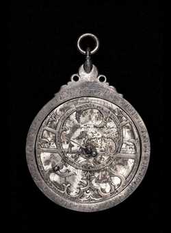 astrolabe, inventory number 41106 from Persia (?), 1350/1 (A.H. 751)