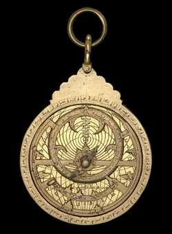 astrolabe, inventory number 41261 from Persia, 15th or 16th
          century