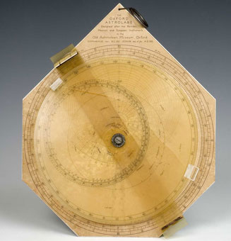 astrolabe, inventory number 41427 from Oxford, 1925