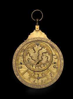 astrolabe, inventory number 41460 from North Africa, ca. 1800