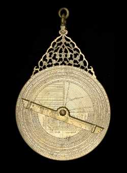 Astrolabe, by Qa'im Muhammad, Lahore, 1634/5 (Inv. 42730)