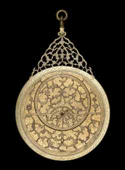 astrolabe, inventory number 42730 from Lahore, 1634/5 (A.H. 1044)