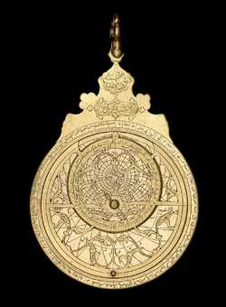 astrolabe, inventory number 43148 from Persia, 1641 (A.H. 1051)