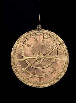 Full image of astrolabe, Hispano-Moorish, c.1260 (Inv. 43504)