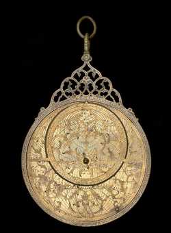 astrolabe, inventory number 43704 from Lahore, 1643/4 (A.H. 1053)