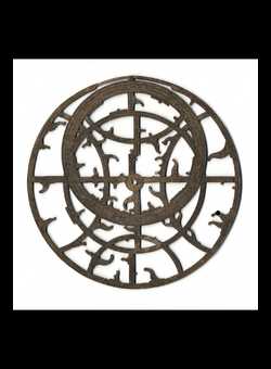 Small image of astrolabe rete separated from astrolabe. Click to enlarge.