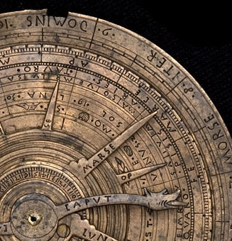 astrolabe, inventory number 45127 from Italy, late 15th century