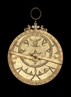 astrolabe, inventory number 45307 from Spain (?), ca. 1300
