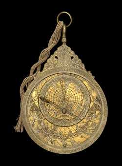 astrolabe, inventory number 45581 from Persia, ca. 1660