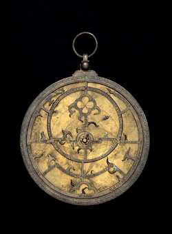 astrolabe, inventory number 47615 from Europe, 14th century